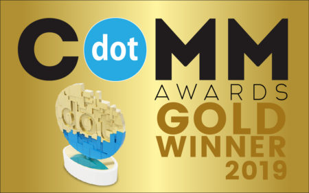 dotCOMM Gold Award Winner Logo